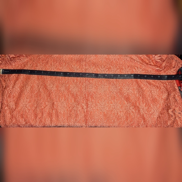 Crochet Peach Dress - Picture 5 of 12